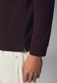 Next LONG SLEEVE  - REGULAR FIT - Polo majica - fig purple