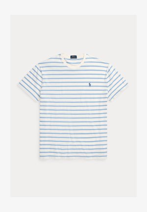 Polo Ralph Lauren, CLASSIC FIT STRIPED JERSEY T-SHIRT - T-Shirt print - nevis/vessel blue