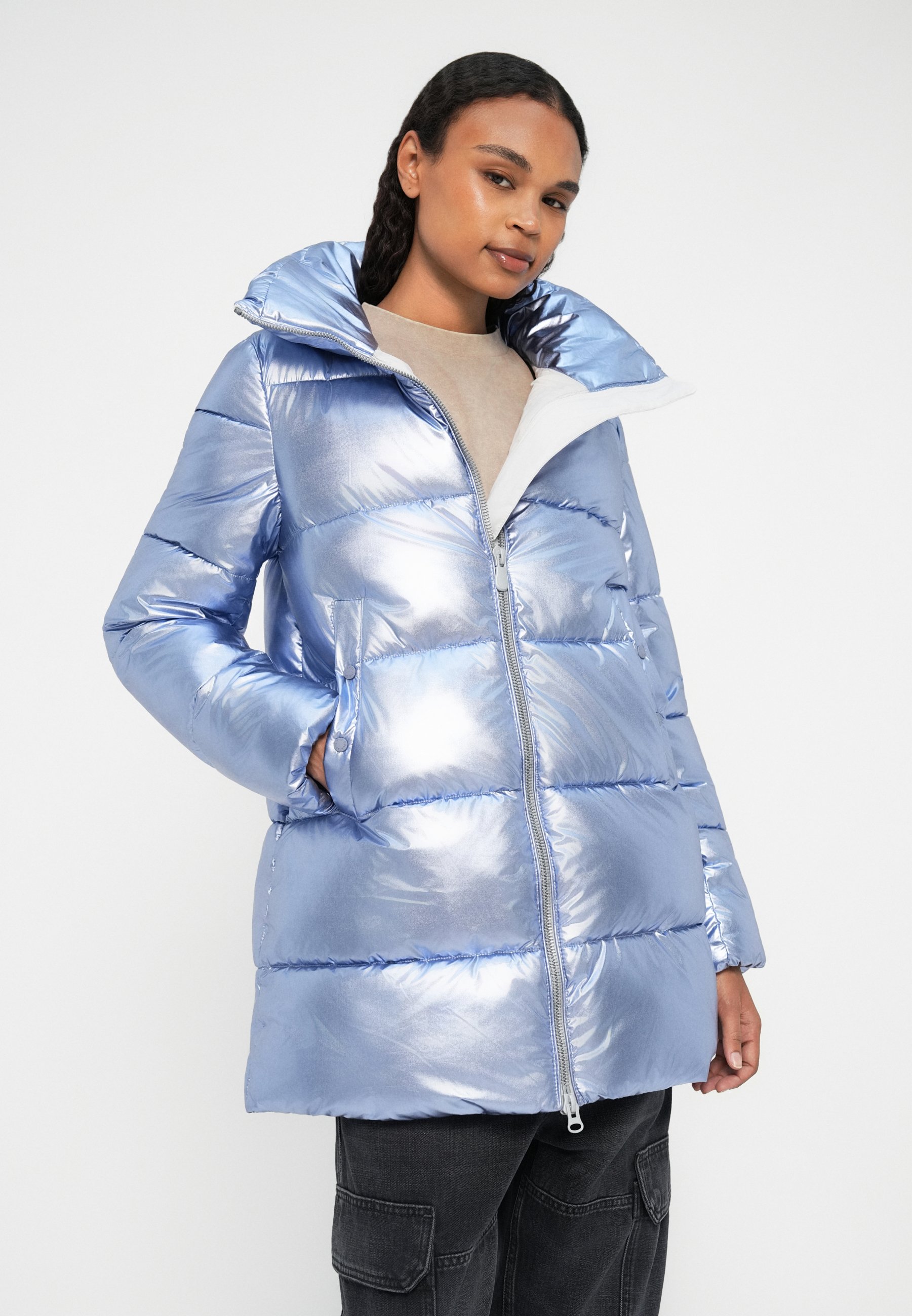 Save the duck GERDA - Winter jacket - ice blue/silver-coloured
