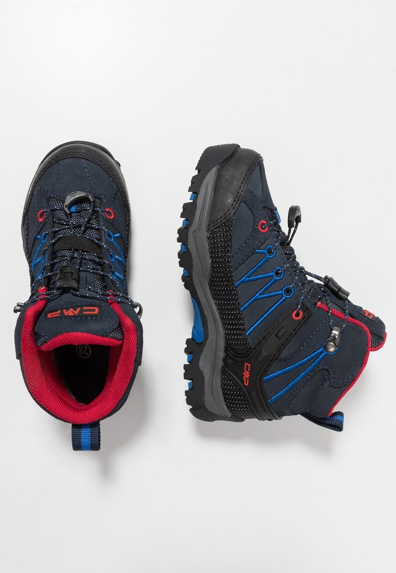 CMP KIDS RIGEL MID TREKKING SHOES WP UNISEX - Zapatillas de senderismo - blue/royal
