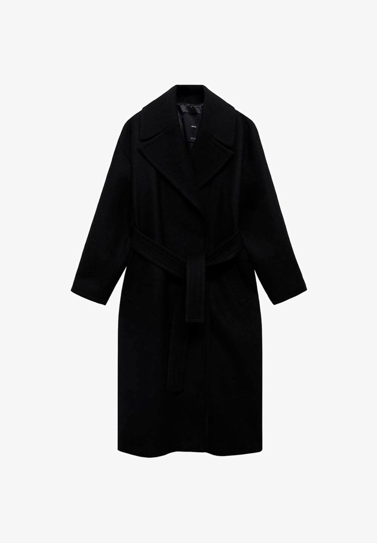 Mango Klassisk kappa / rock - black/svart - Zalando.se