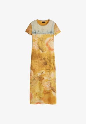 Desigual, SLIM HYBRID - Jerseykleid - yellow