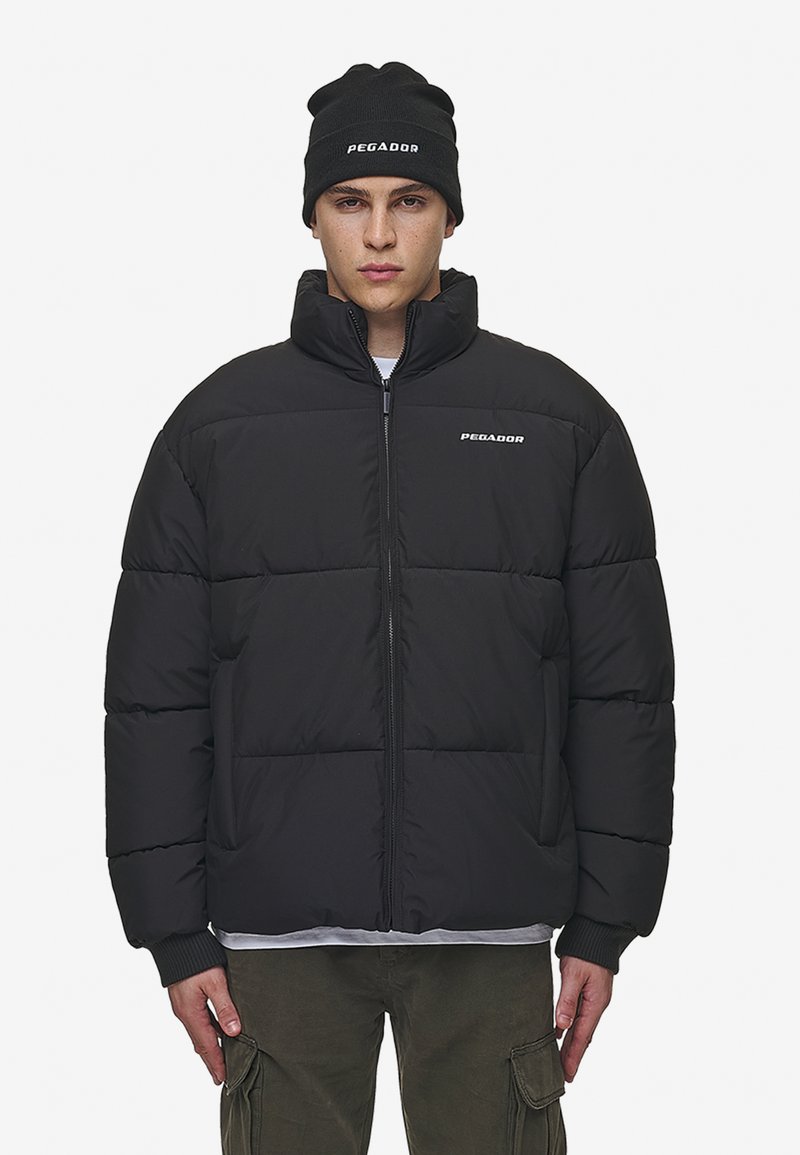 Pegador - SOLIN PUFFER JACKET - Winter jacket - black, Enlarge