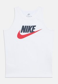 Nike Sportswear - TANK TEE UNISEX - Viršus - white Miniatiūros vaizdas 1