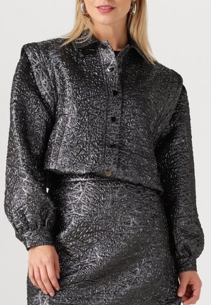 Hemdbluse - gunmetal
