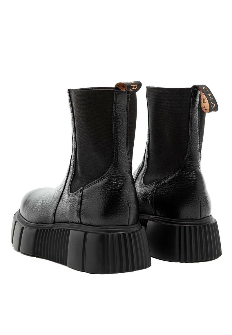 Damen Sneaker | CHARLES FOOTWEAR Plateaustiefelette black/schwarz - OL54203 Damen Sneaker | CHARLES FOOTWEAR Plateaustiefelette black/schwarz - OL54203
