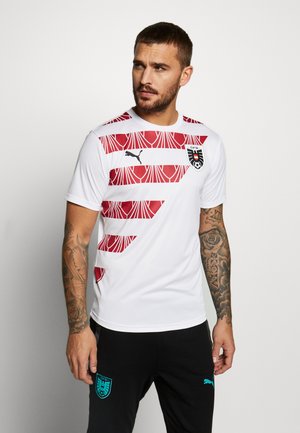 ÖSTERREICH ÖFB STADIUM - National team wear - white/chili pepper