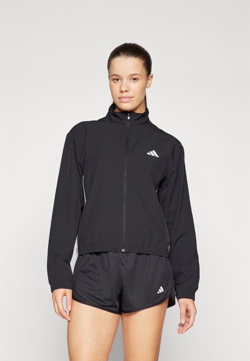 adidas Performance - TRAIN ESSENTIALS 3 STRIPES WARM UP - Sportinė striukė - black/white, Padidinti