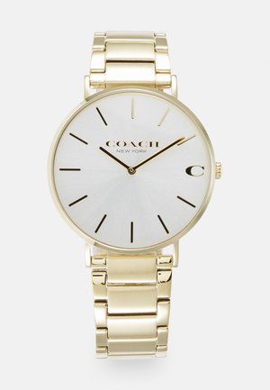 CHARLES UNISEX - Watch - gold-coloured/white