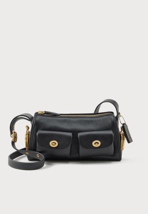 COACH, TURNLOCK HAVERSACK - Crossbody bag - black