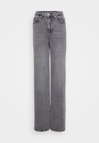 VMTESSA WIDE - Wide leg - medium grey denim