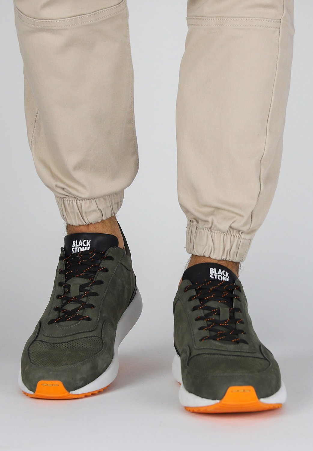 Blackstone Sneaker Groen SG19 - De Roos Schoenen Breda