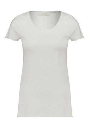 CREW NECK SLUB - T-shirt basic - weiss