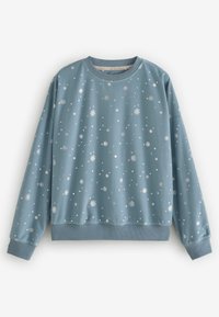 Next REGULAR FIT  - Pyjamahousut/-shortsit - blue snowflake