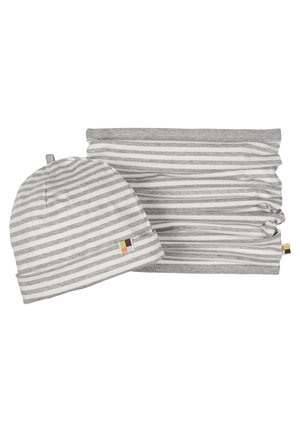 loud + proud SET SCHAL MIT MÜTZE - Snood - grey