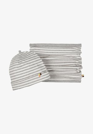 loud + proud SET SCHAL MIT MÜTZE - Scaldacollo - grey