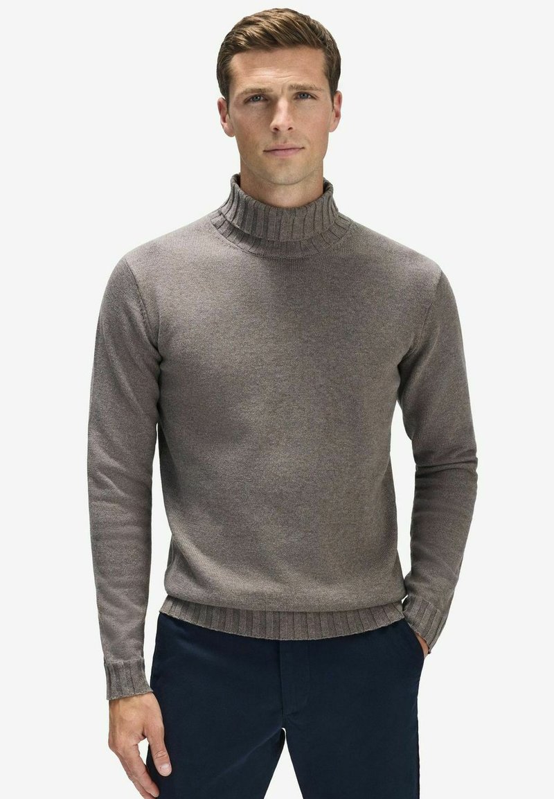 John Henric ELIAN TURTLENECK - Neule - taupe