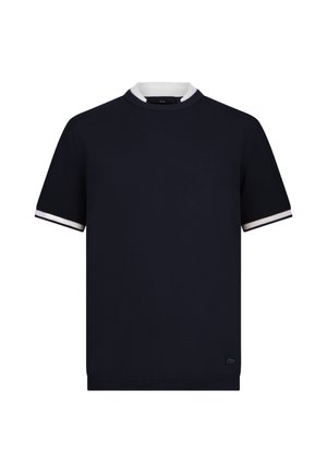 LIU JO, MAGLIA CHIUSA M/C - T-shirt basic - dark blue