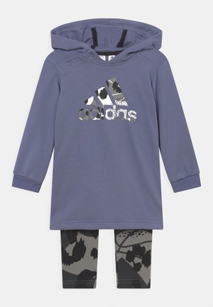 DRESS SET - Legging - orbit violet/ambient blush/solid grey/carbon/black