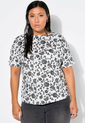 Studio Untold FLOWER - T-shirt imprimé - off white