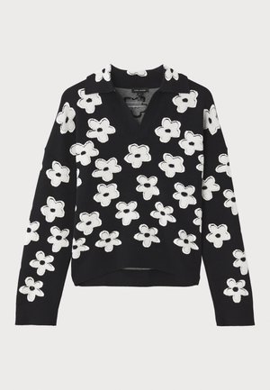 MARC JACOBS Striktrøje - black/white