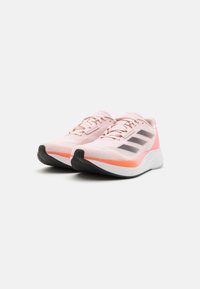 adidas Performance DURAMO SPEED - Zapatillas running asfalto - sandy pink/aurora metallic/solar red