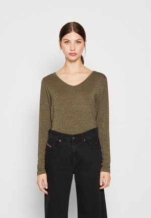 S.Oliver Camiseta De Manga Larga - Helles Beige/beige