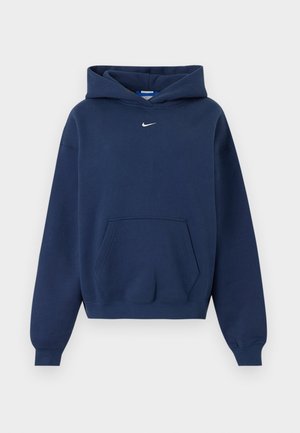 Nike Sportswear, W NK STDO FLC MW OS PO HDY - Mikina s kapucňou - midnight navy/sail