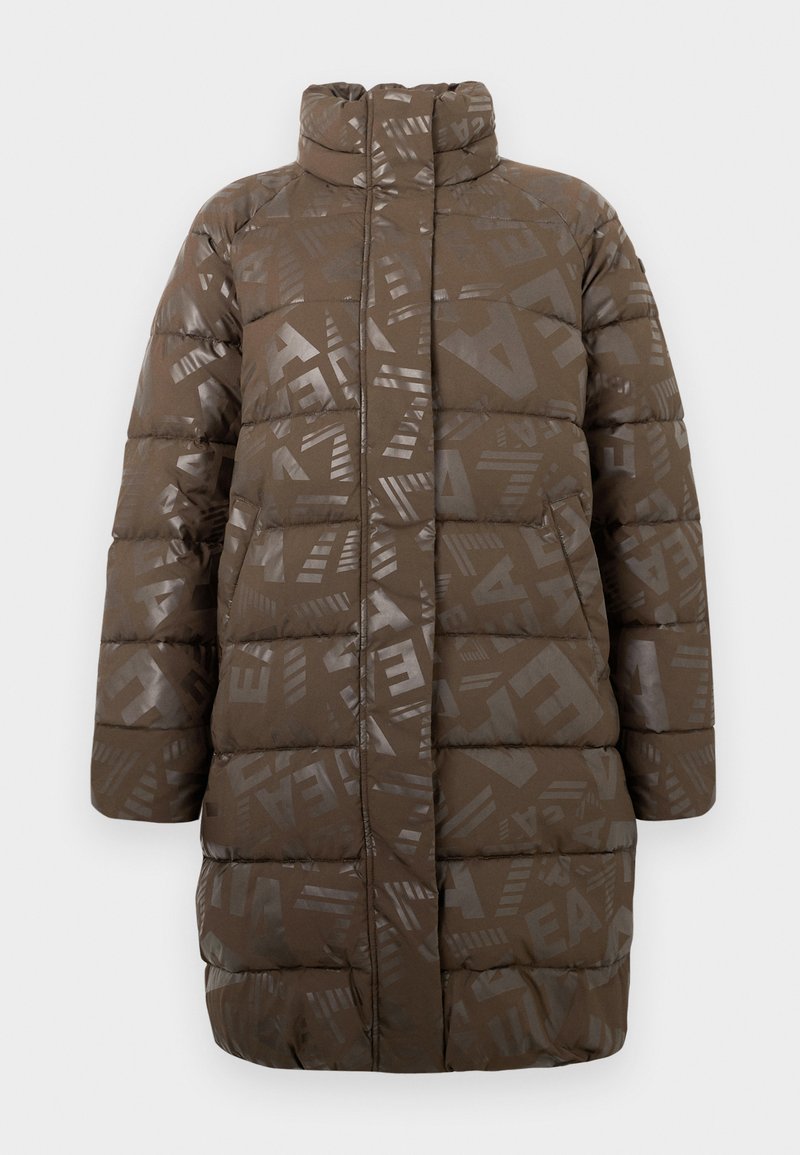 EA7 Emporio Armani Wintermantel bruin