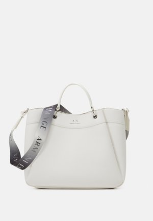 Armani Exchange Bolso shopping - bianco