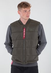 Alpha Industries - LW - Vest - dark olive Väikepilt 1