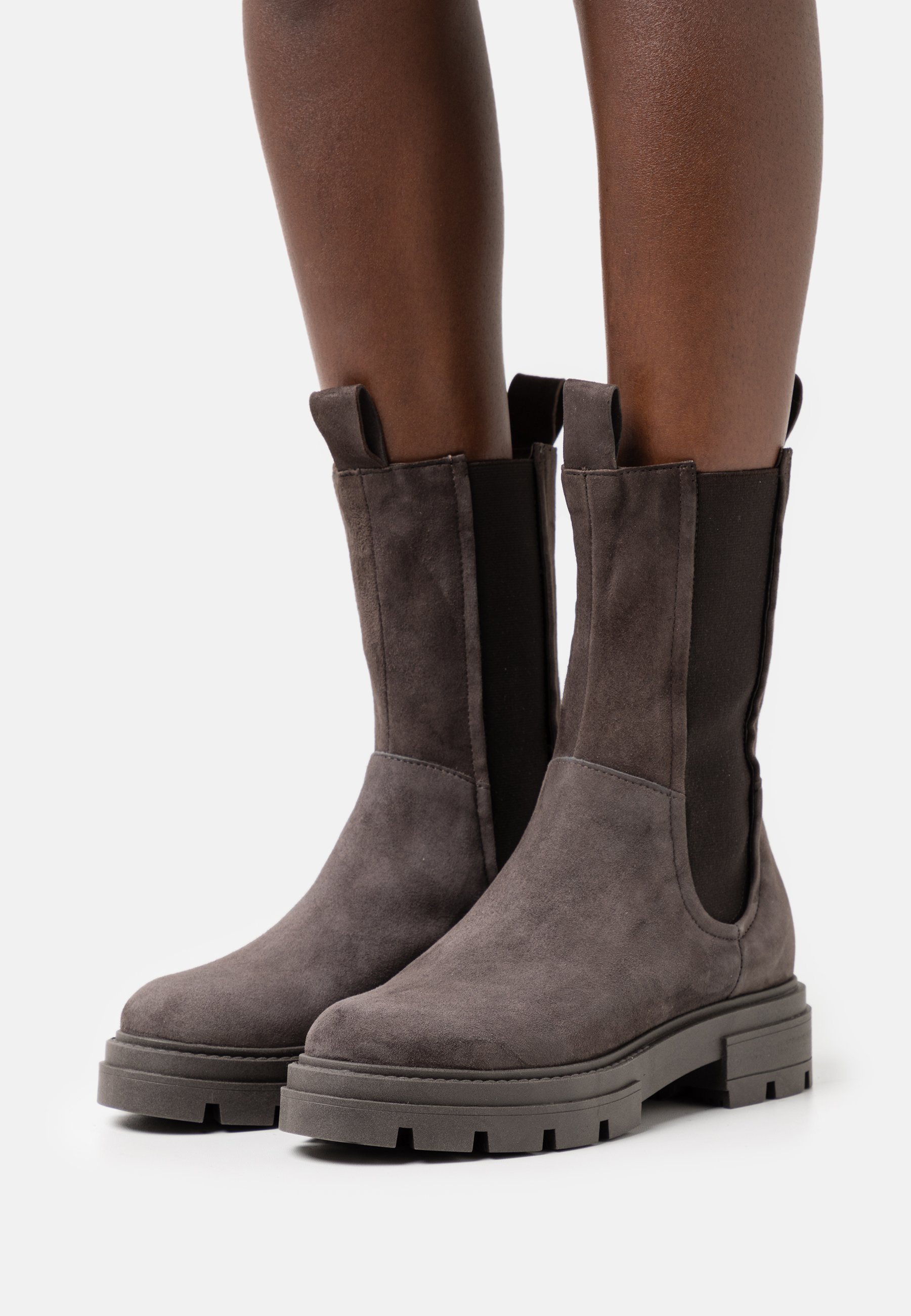 MJUS Botas con plataforma - shadow/marrón - Zalando.es