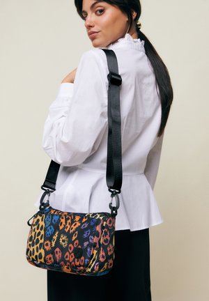 MISAKO MENPHIS - Cross body bag - orange blue black