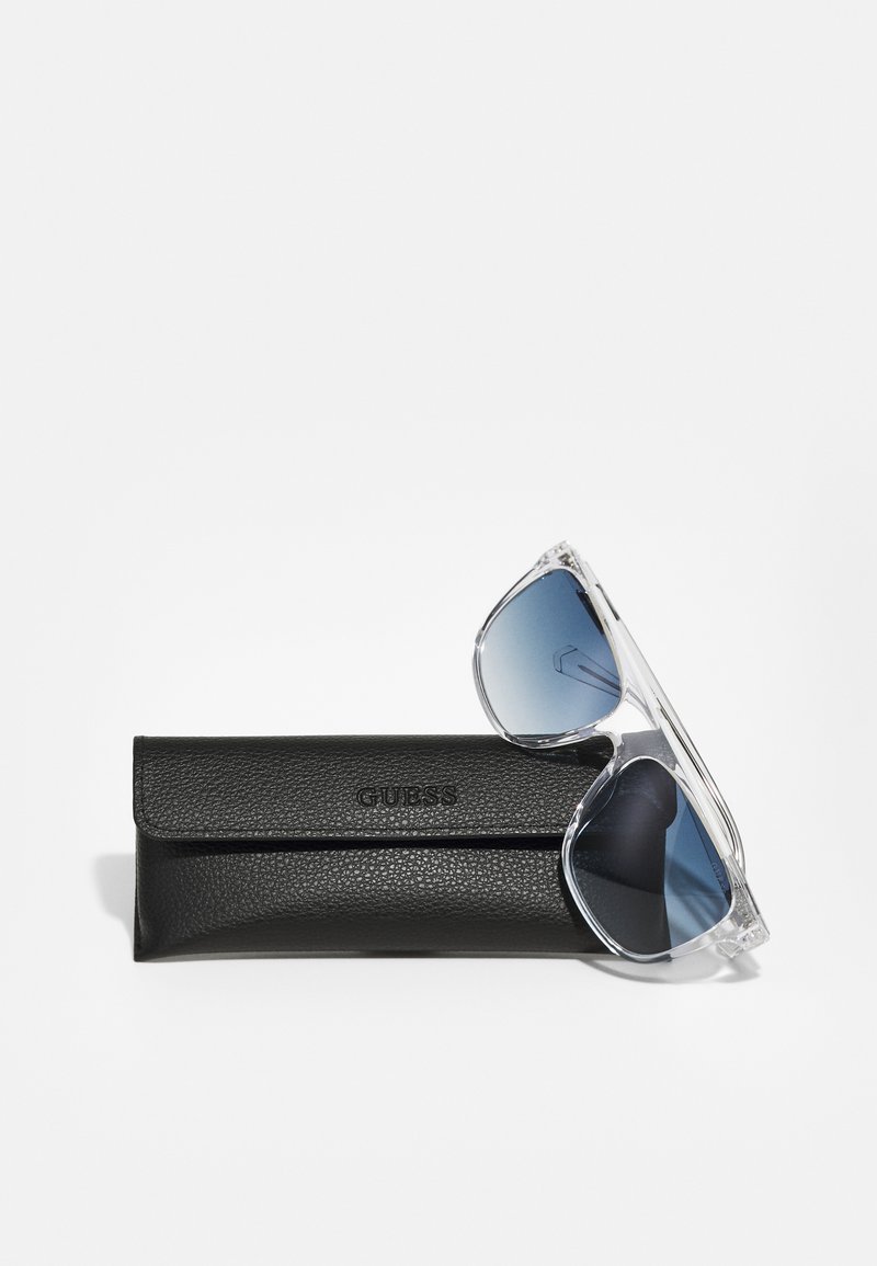 GUESS NWT CRYSTAL BLUE  NWT SUNGLASSES WITH CASE Guess GO00051 84W Crystal Blue Gradient | Mercari main image 4