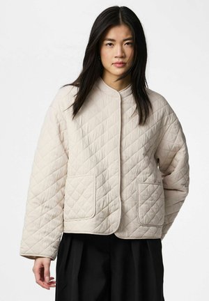 PCRIKKE QUILTED - Lett jakke - silver gray