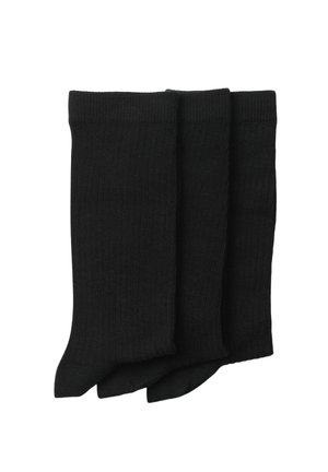 3ER-PACK  - Calze - black