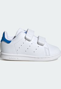 adidas Originals STAN SMITH COMFORT CLOSURE KIDS - Baby shoes - cloud white   cloud white   blue bird
