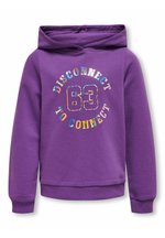 Kids ONLY PRINT - Kapuzenpullover - amaranth purple/lila - Zalando.de