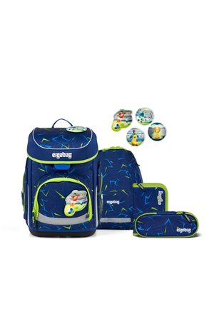 SET - Schooltas set - spitzenreitbär - dunkelblau