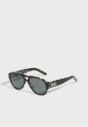 Diesel, UNISEX - Lunettes de soleil - top nero/tartaruga ghiaccio