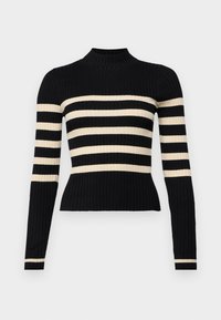 NMFIFI L/S HIGH NECK - Svetrík - black