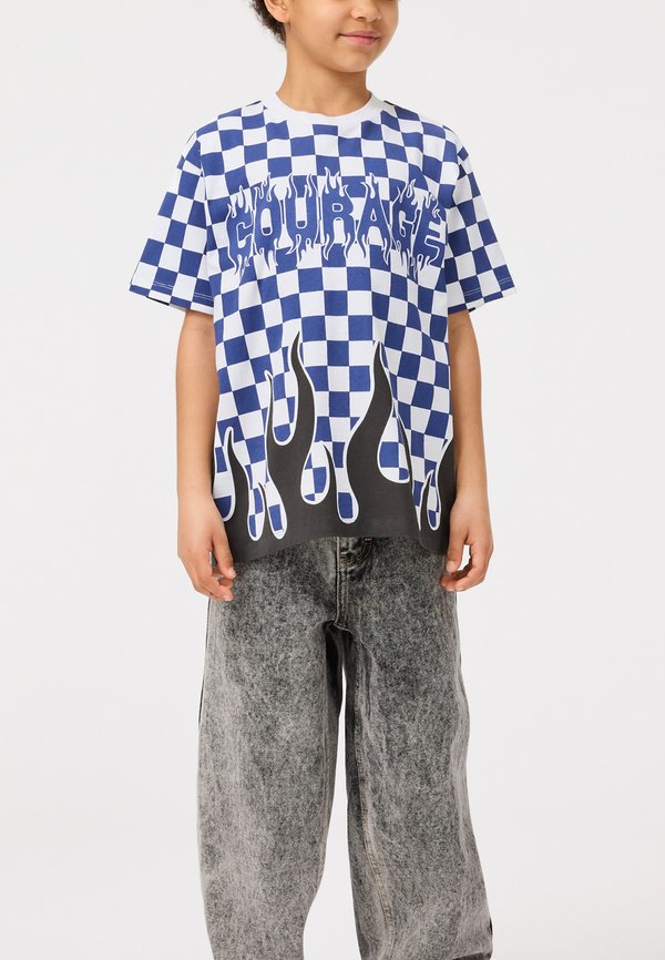 RODNEY UNISEX - Print T-shirt - courage check