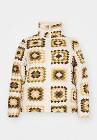 ONLY Carmakoma VIBBE  - Žieminė striukė - moonbeam/lizard/mustard gold/pinecone/misty