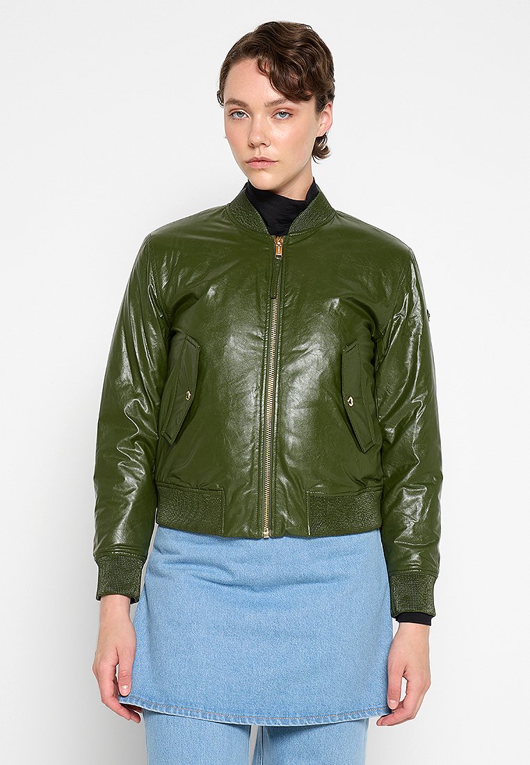 Kunstlederjacke