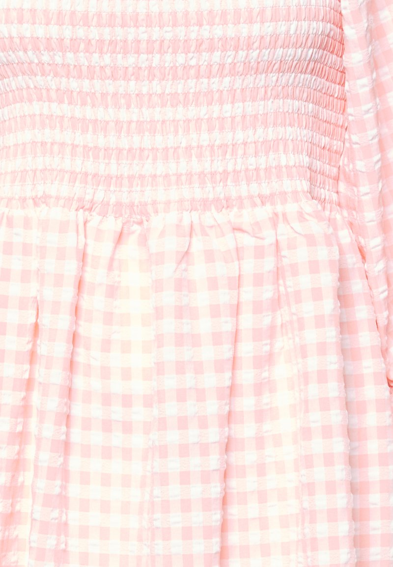 Damen Freizeitkleider | Bruuns Bazaar CHECKA JANY DRESS Freizeitkleid snow white/peach/pink - QA98116 Damen Freizeitkleider | Bruuns Bazaar CHECKA JANY DRESS Freizeitkleid snow white/peach/pink - QA98116