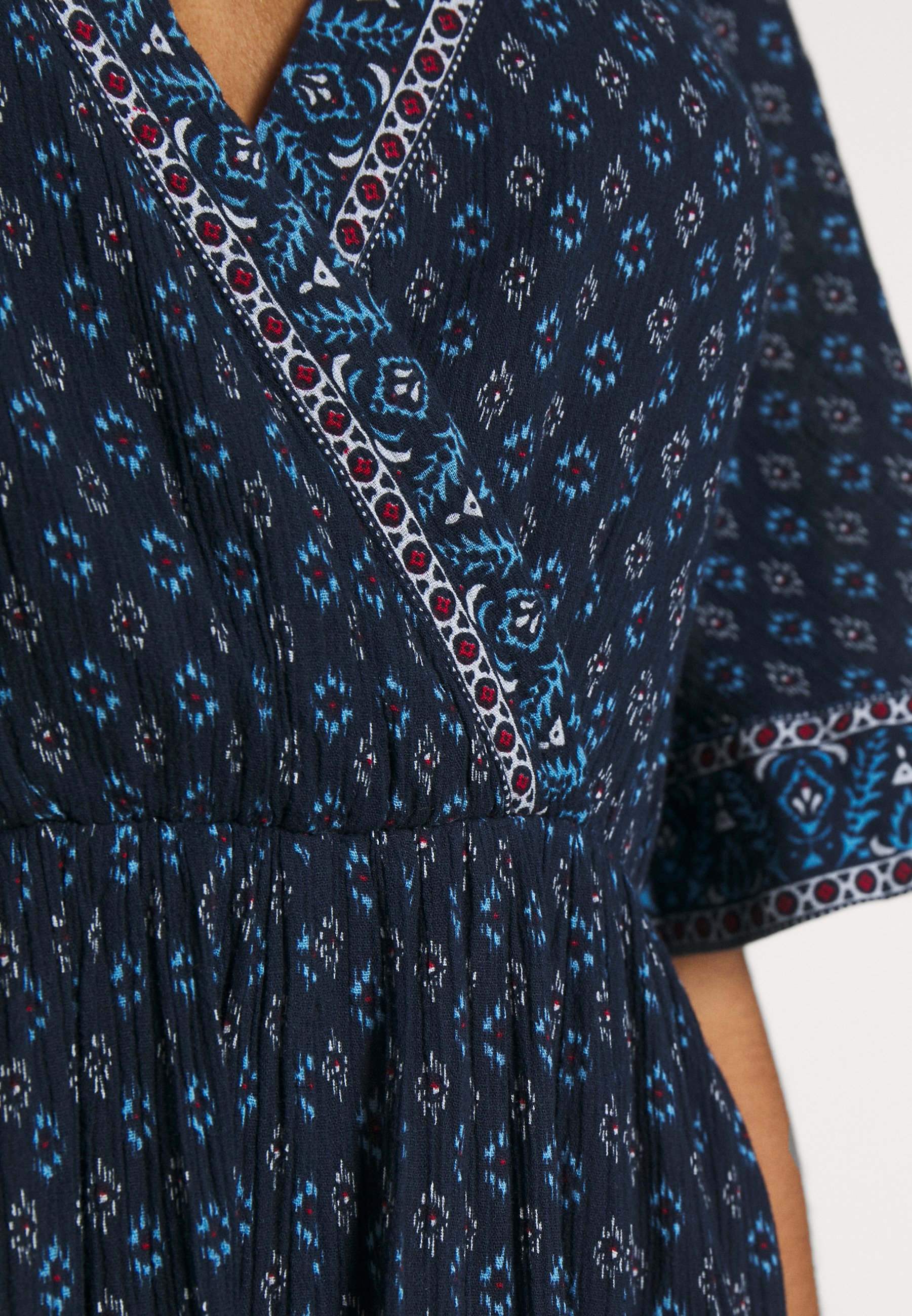 Pepe Jeans JUSTINA - Maxi dress - multi/dark blue - Zalando.de