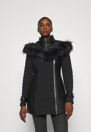 Navahoo Cappotto Invernale Lungo Donna N043 Con Cappuccio - Colletto Staccabile, 6 Tasche, Taglie S-3XL - 2