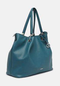 L.CREDI EBONY - Shopping bag - petrol