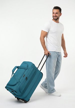 Redolz, DUFFLE ESSENTIALS 2-ROLLEN REISETASCHE 55 CM M MIT DEHNFALTE UNISEX - Trolley - petrol