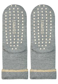 Esprit - COZY HOMEPADS - Sokken - mottled grey melange Miniatuurafbeelding 1